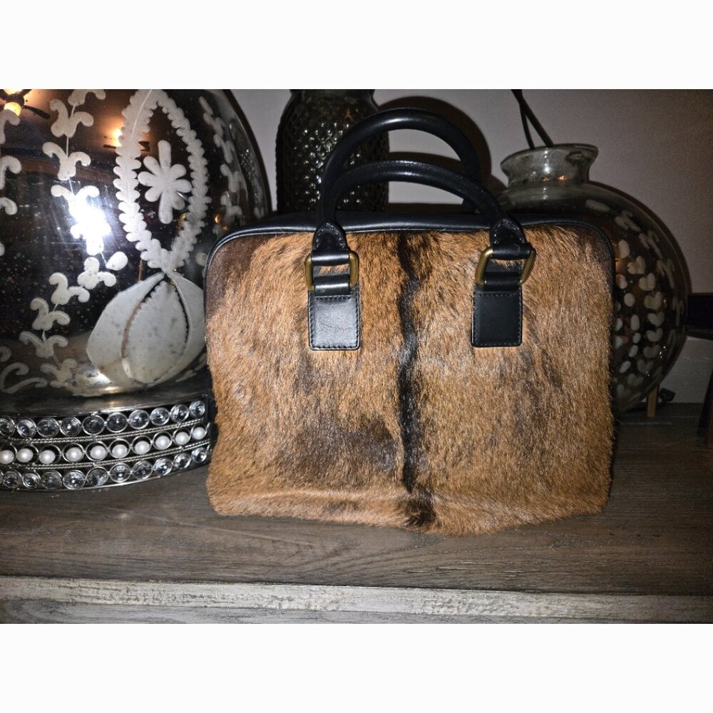 Preloved RARE Authentic Celine Fur Satchel